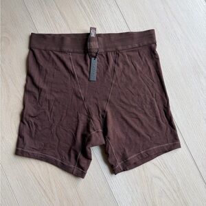 SKIMS Cocoa Boyfriend Boxers